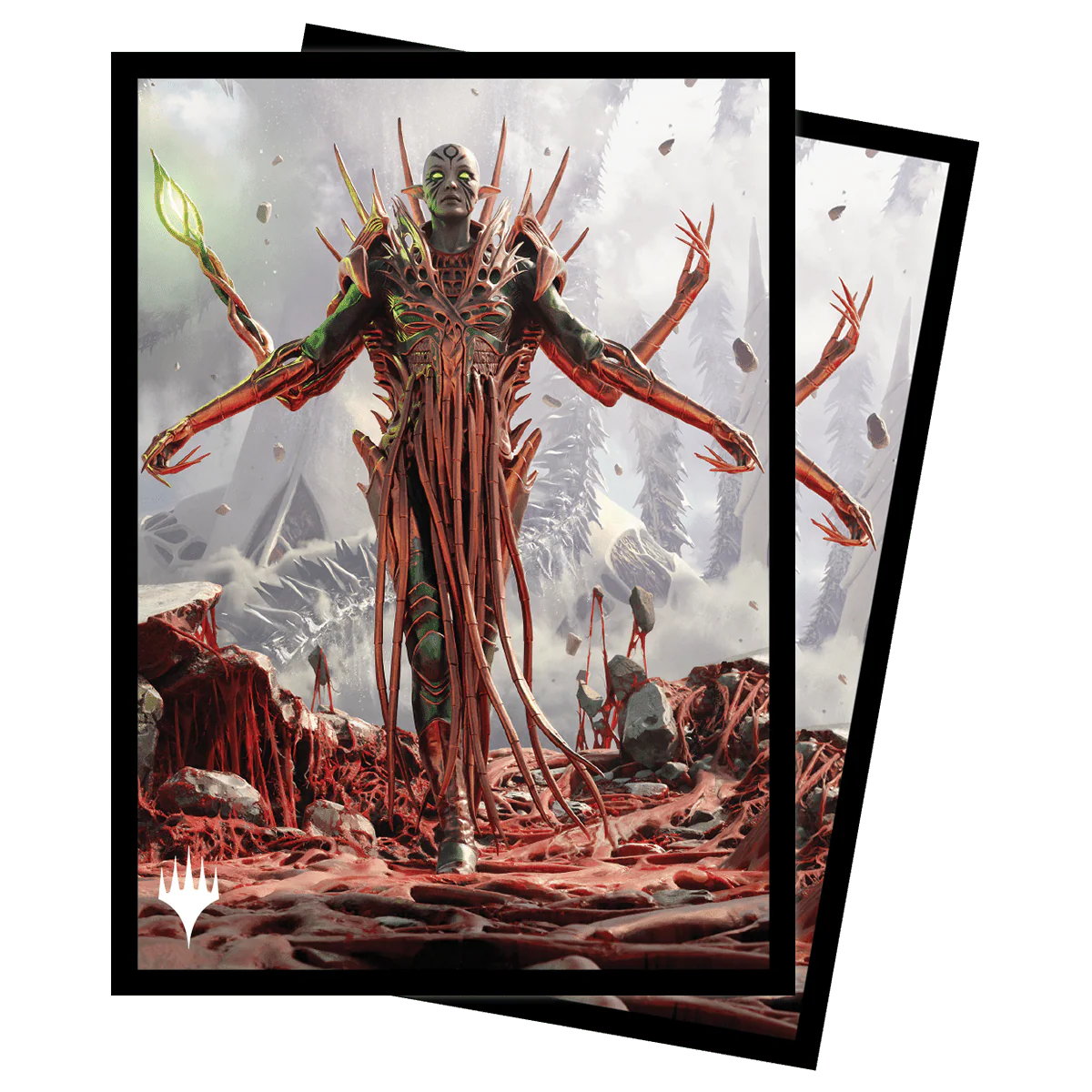 Phyrexia All Will Be One Nissa, Ascended Animist Standard DECK PROTECTOR® Sleeves (100ct) for Magic: The Gathering