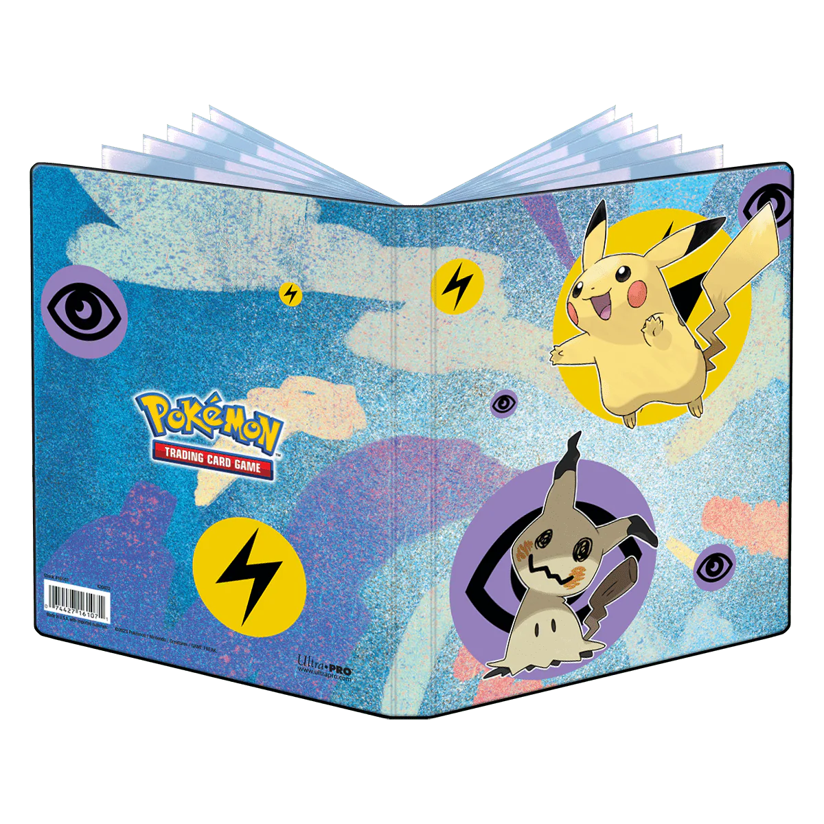Pikachu & Mimikyu 4-Pocket Portfolio for Pokémon - Image 2