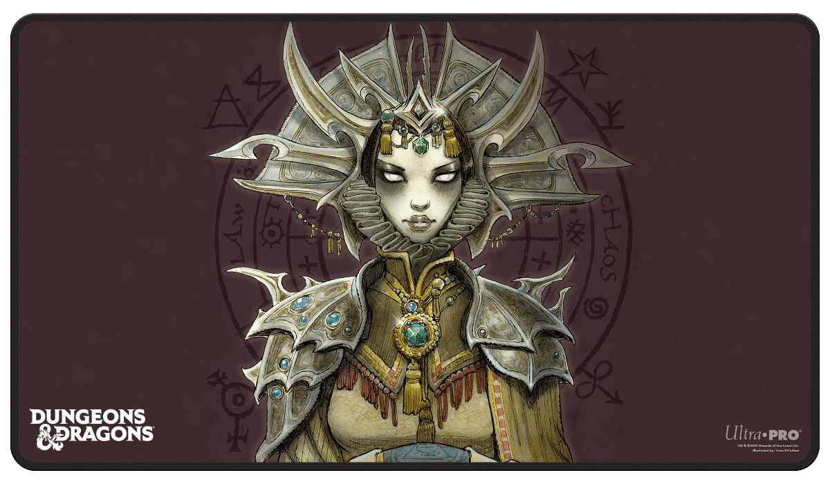 Planescape: Adventures in the Multiverse for Dungeons & Dragons Black Stitched Playmat - Sigil and the Outlands Alternate Cover Artwork v2