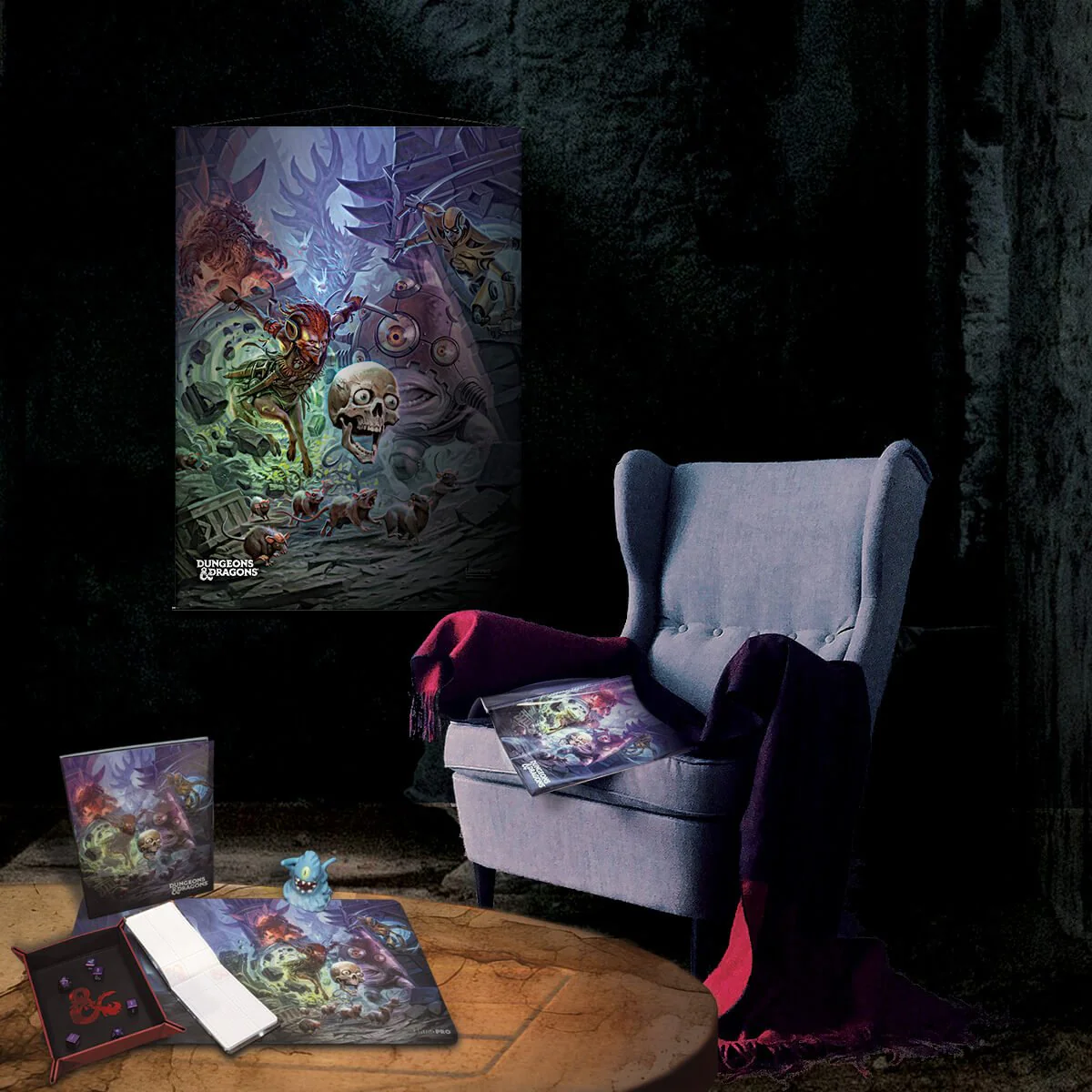Planescape: Adventures in the Multiverse for Dungeons & Dragons Character Folio - Morte's Planar Parade Standard Cover Artwork v2 - Image 3
