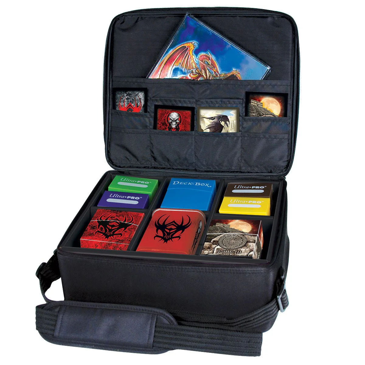 Portable Gaming Case with Red Trim - Image 2