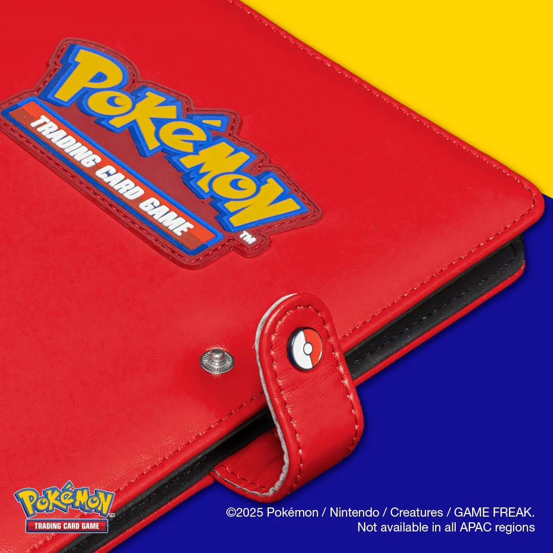 Premium Red 4-Pocket Snap Binder for Pokémon - Image 10