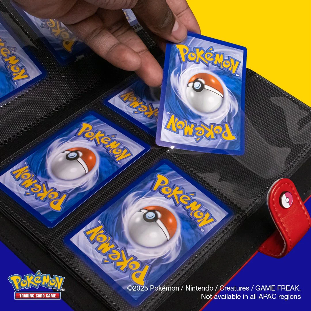 Premium Red 4-Pocket Snap Binder for Pokémon - Image 11