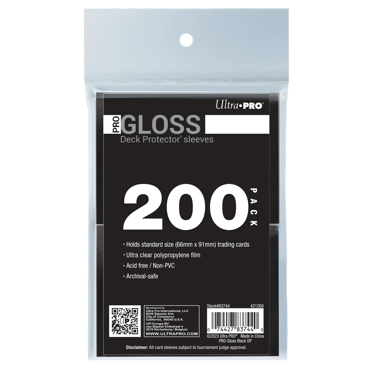 PRO-Gloss Standard DECK PROTECTOR® Sleeves Bundle (200ct) - Image 3