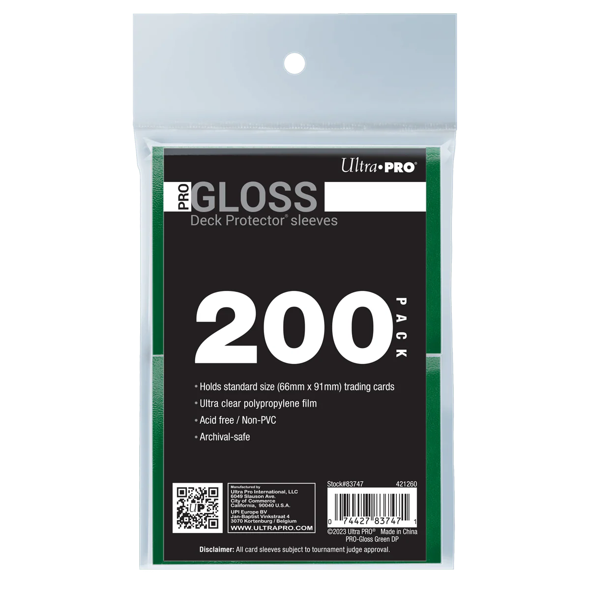 PRO-Gloss Standard DECK PROTECTOR® Sleeves Bundle (200ct) - Image 9