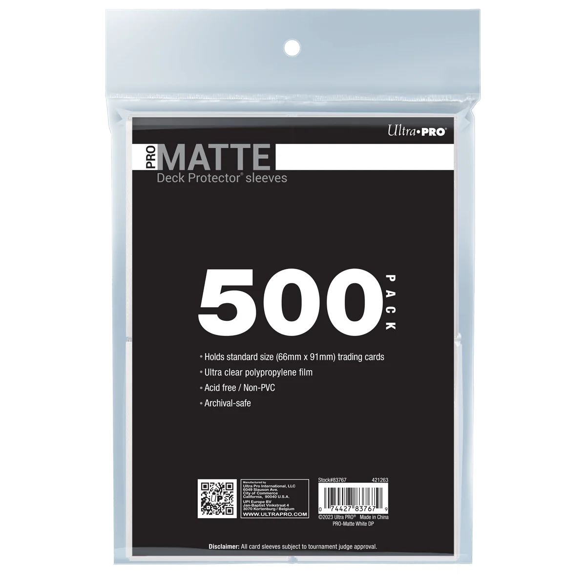 PRO-Matte Standard DECK PROTECTOR® Sleeves Bundle (500ct) - Image 11