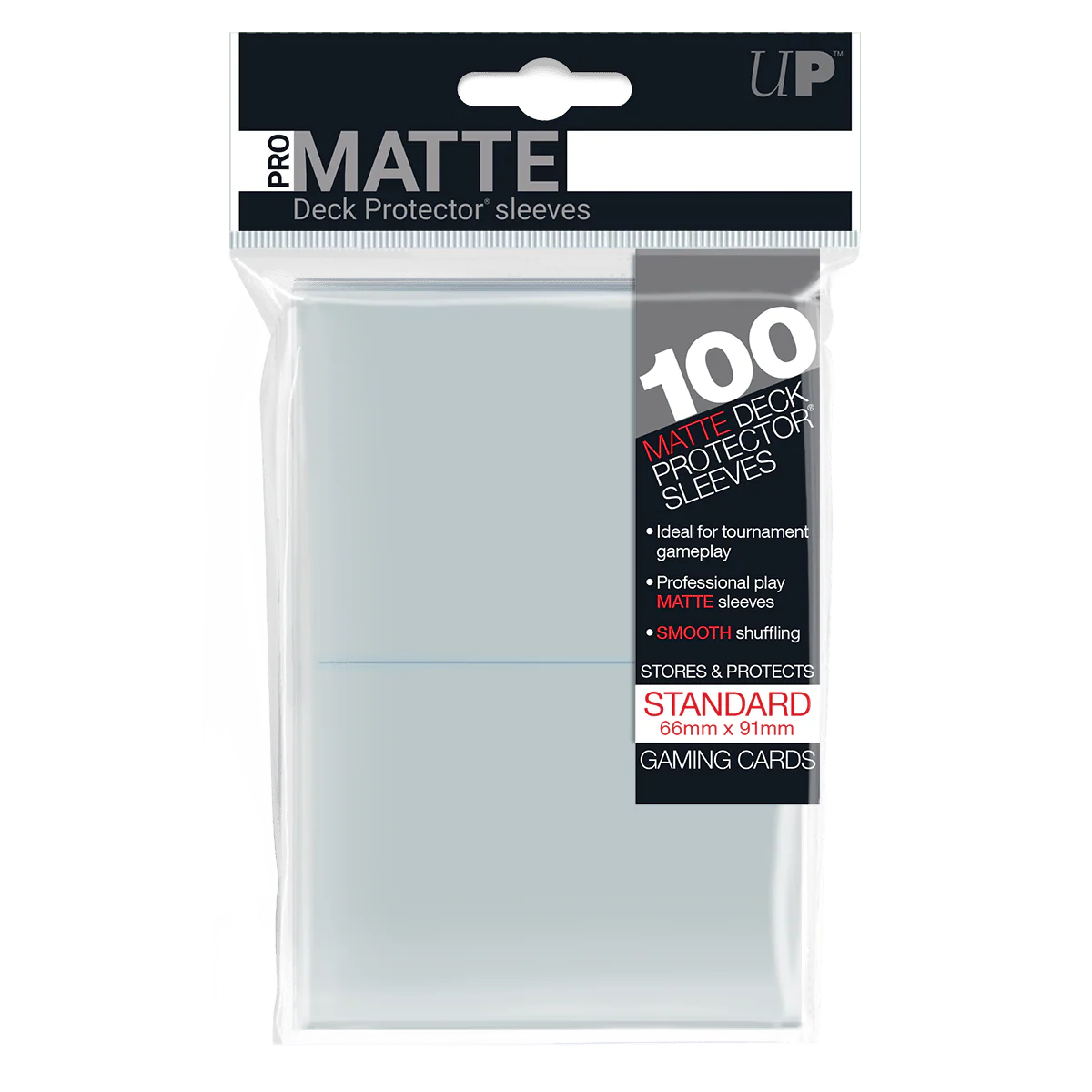 PRO-Matte Standard DECK PROTECTOR® Sleeves: Clear