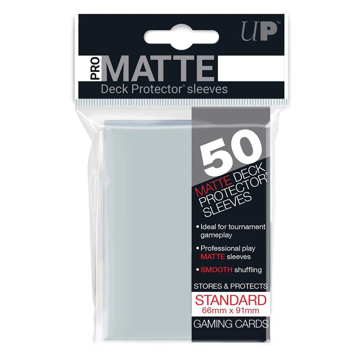 PRO-Matte Standard DECK PROTECTOR® Sleeves: Clear - Image 4