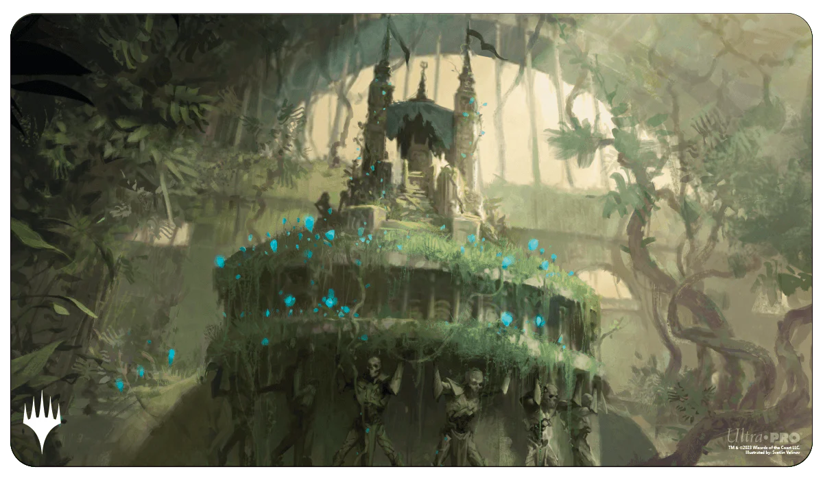 Ravnica Remastered Golgari Swarm Overgrown Tomb Standard Gaming Playmat for Magic: The Gathering