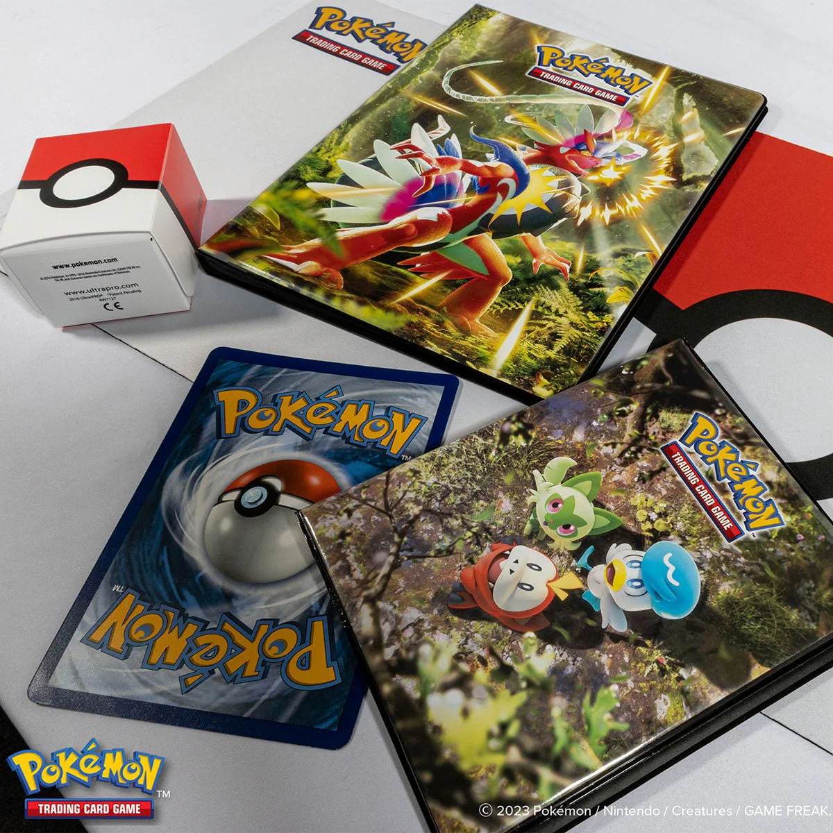 Scarlet and Violet Koraidon and Miraidon 9-Pocket Portfolio for Pokémon - Image 3
