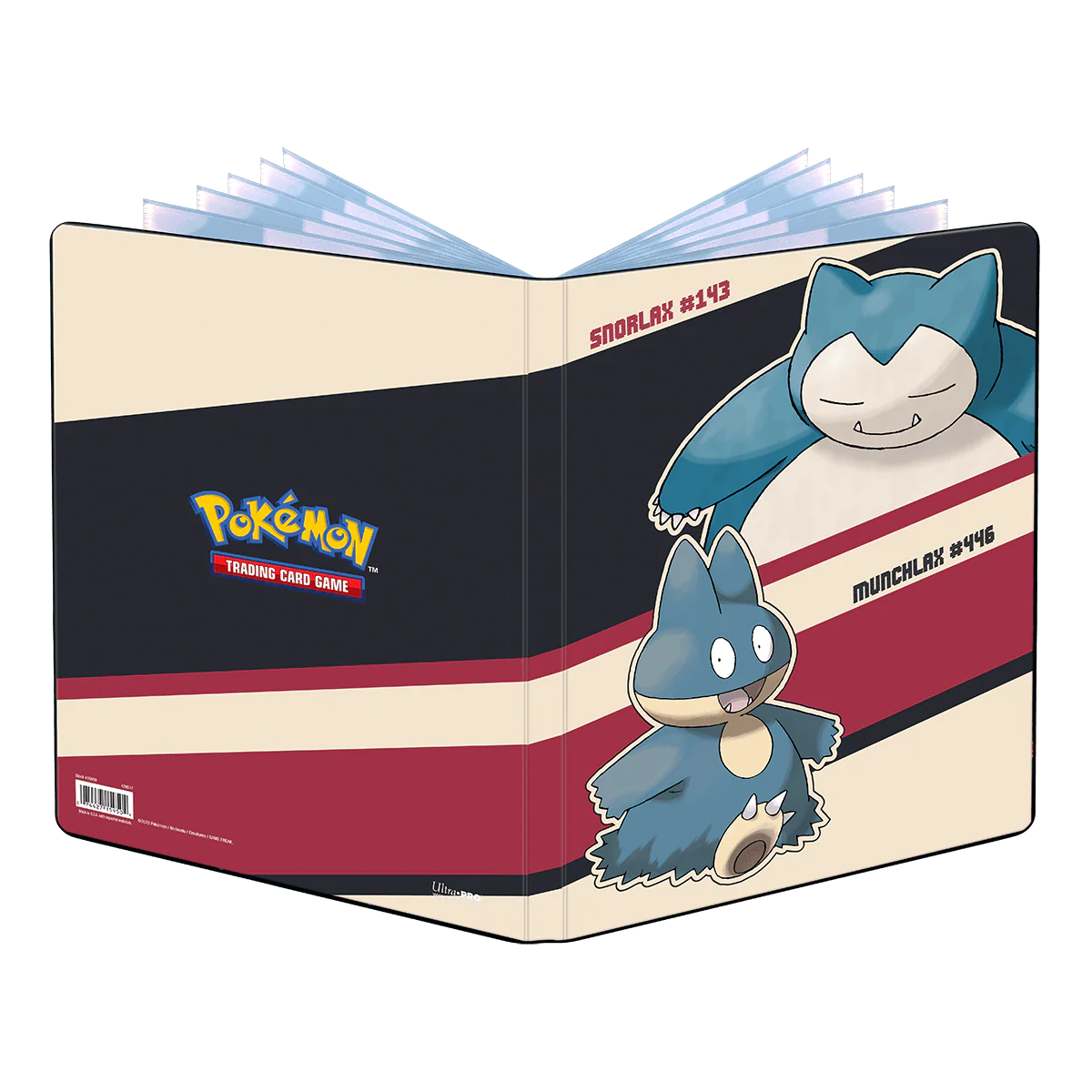Snorlax and Munchlax 9-Pocket Portfolio for Pokémon