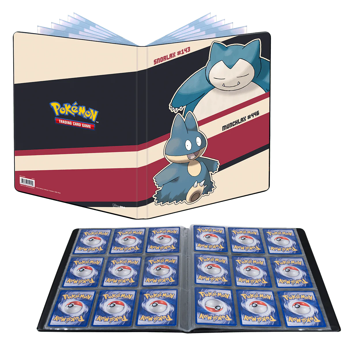 Snorlax and Munchlax 9-Pocket Portfolio for Pokémon - Image 2