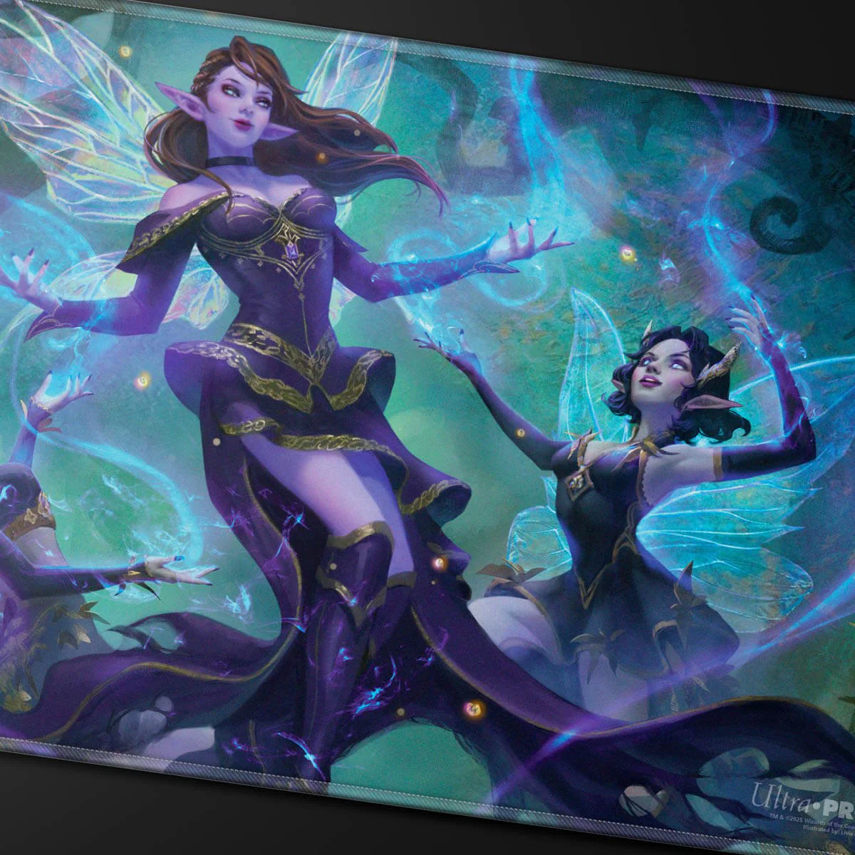 Commander Series #8 Alela, Cunning Conqueror Stitched Playmat for Magic: The Gathering - Image 2