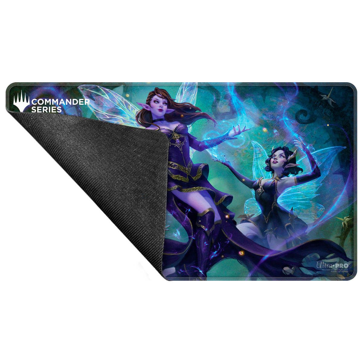 Commander Series #8 Alela, Cunning Conqueror Stitched Playmat for Magic: The Gathering - Image 3