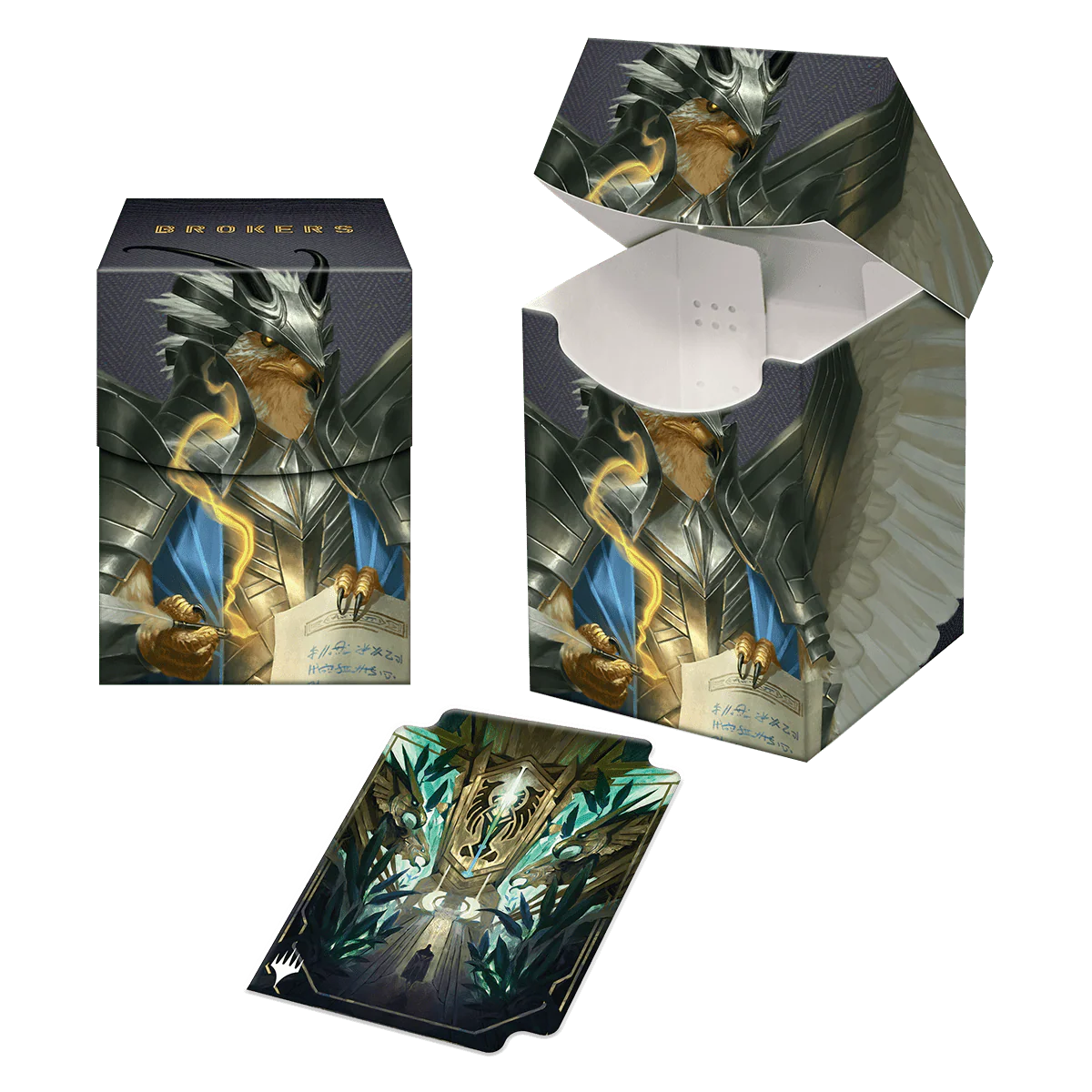 Streets of New Capenna Falco Spara and their Juris Brokers Crime Family 100+ Deck Box for Magic: The Gathering