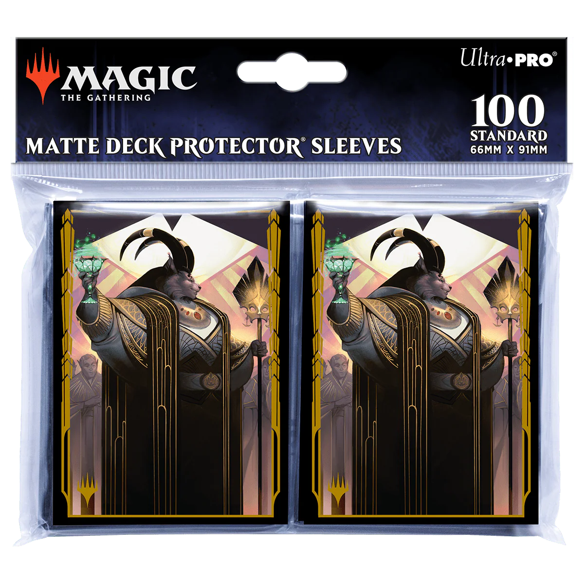 Streets of New Capenna Jetmir, Nexus of Revels Standard DECK PROTECTOR® Sleeves (100ct) for Magic: The Gathering - Image 2