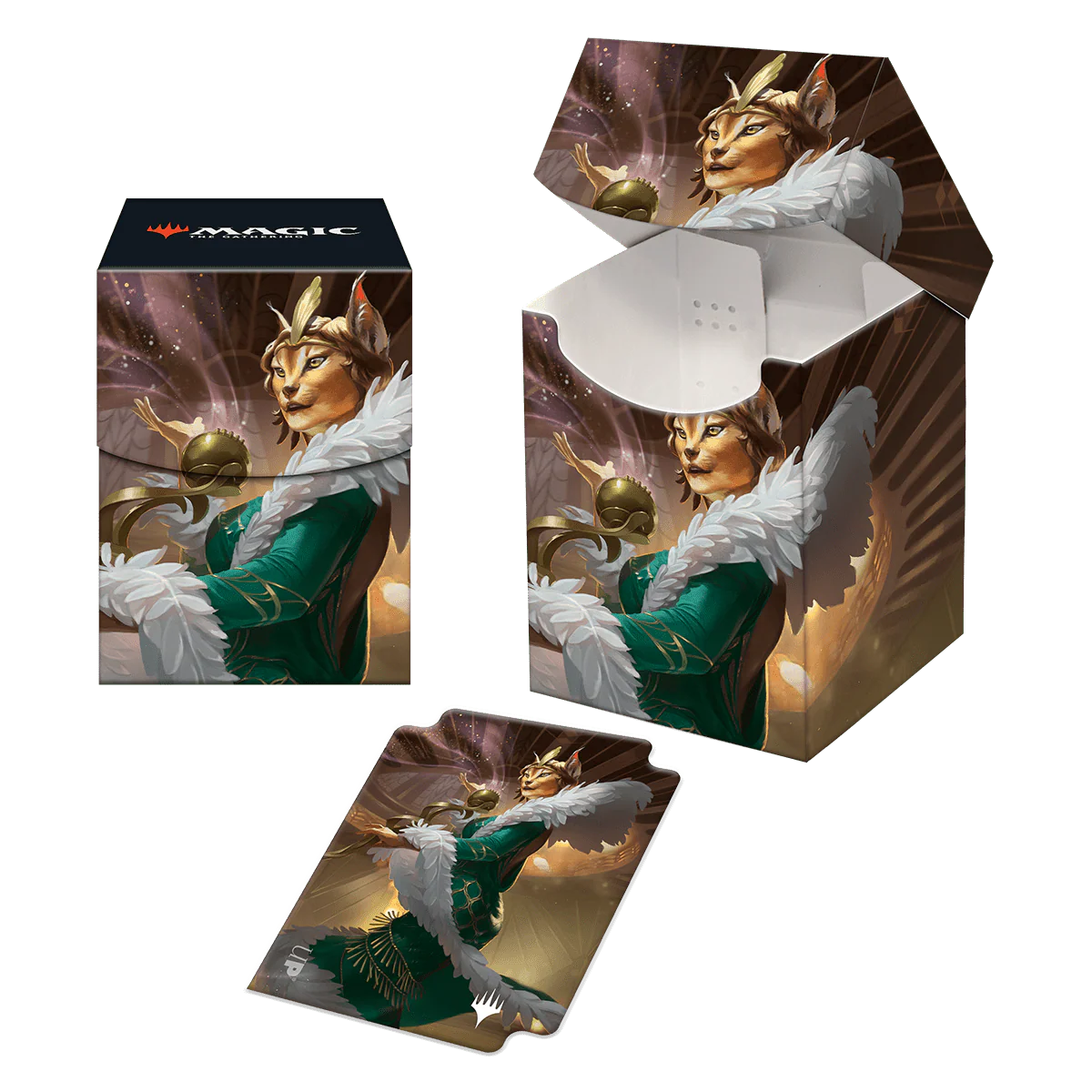 Streets of New Capenna Kitt Kanto, Mayhem Diva Commander 100+ Deck Box for Magic: The Gathering