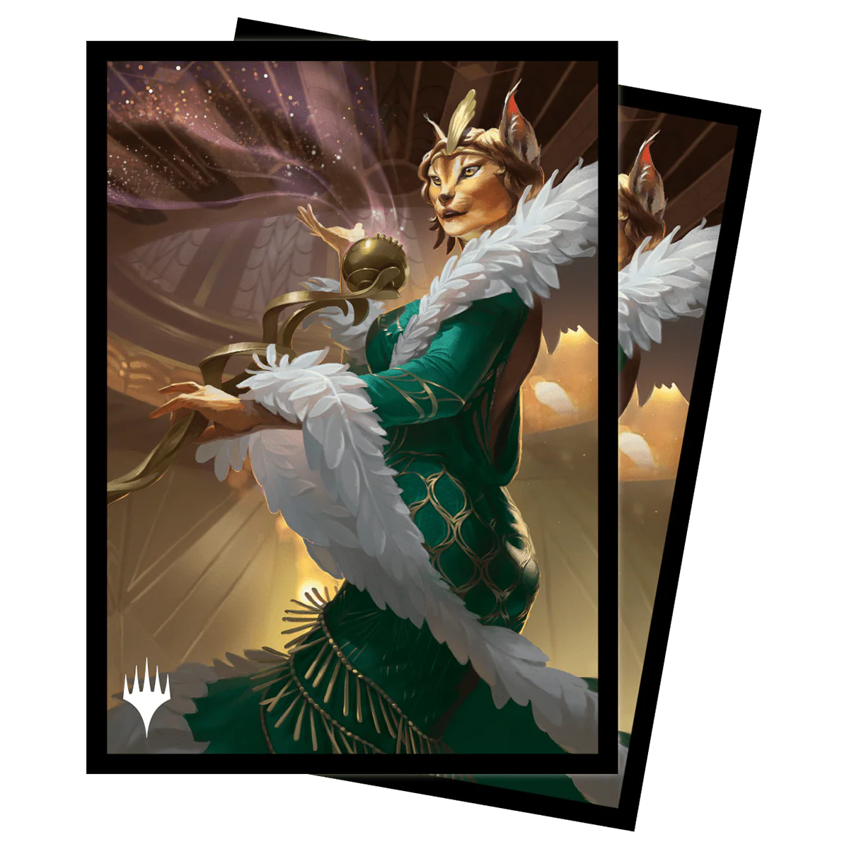 Streets of New Capenna Kitt Kanto, Mayhem Diva Commander Standard Protector Sleeves (100ct) for Magic: The Gathering