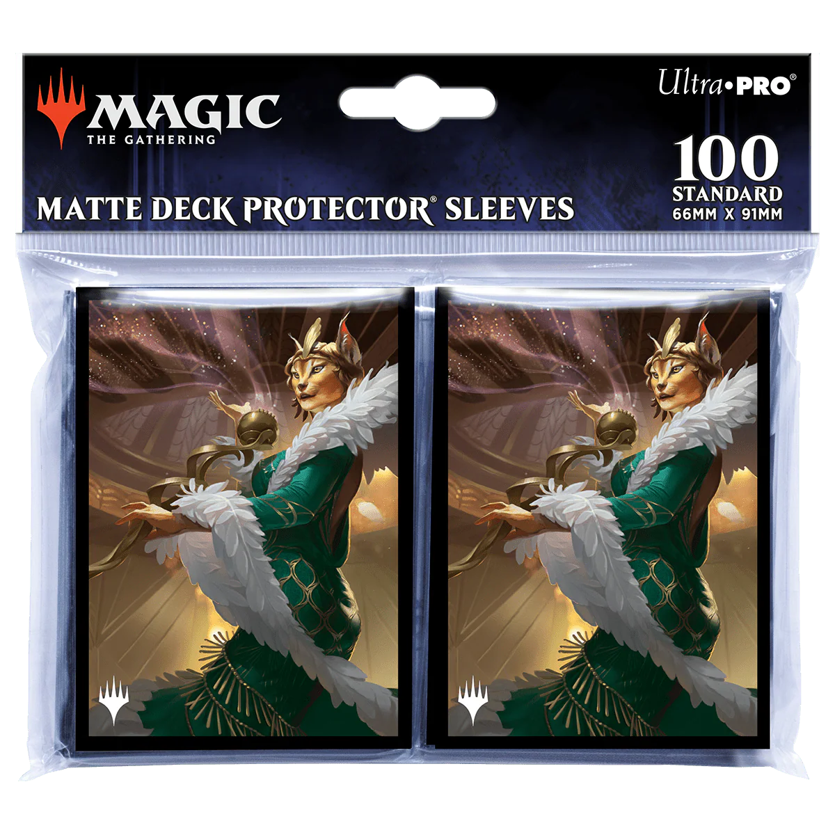 Streets of New Capenna Kitt Kanto, Mayhem Diva Commander Standard Protector Sleeves (100ct) for Magic: The Gathering - Image 2