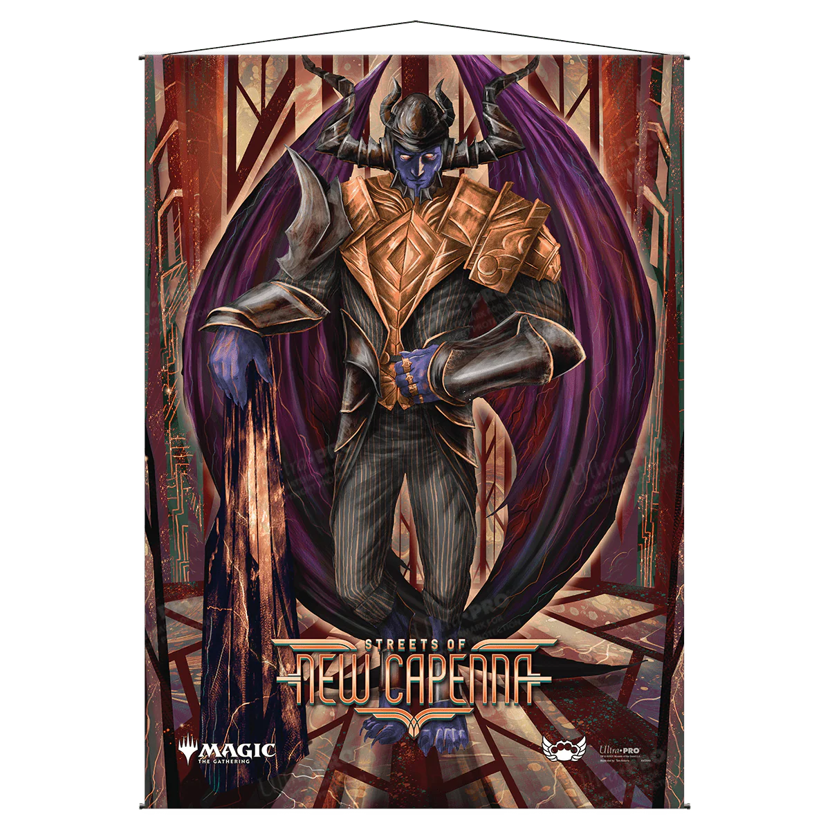 Streets of New Capenna Ob Nixilis, the Adversary Wall Scroll for Magic: The Gathering