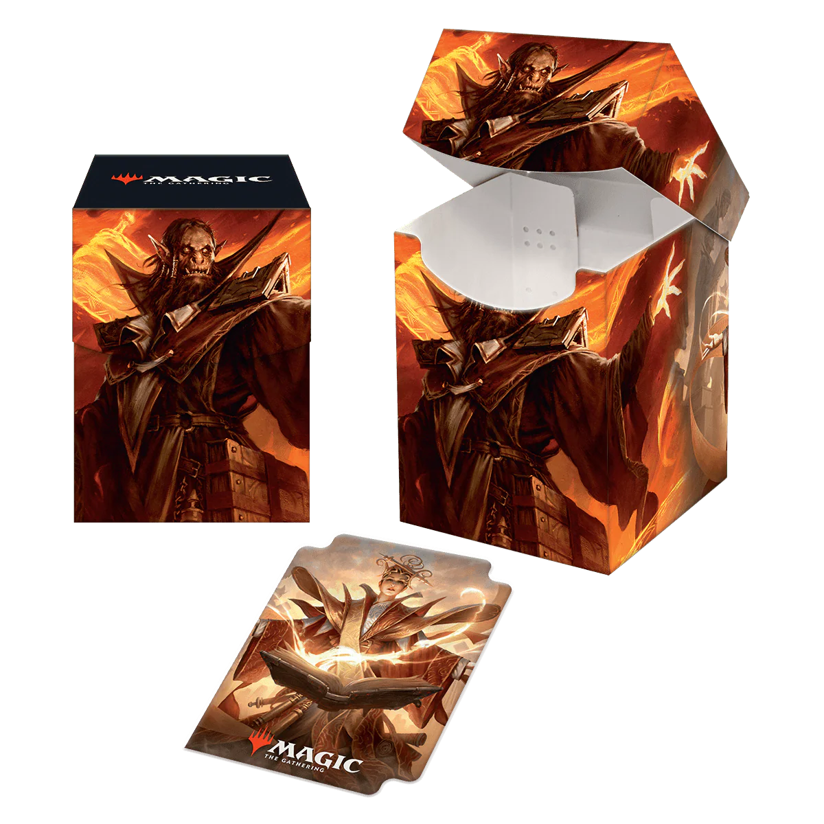 Strixhaven Plargg, Dean of Chaos & Augusta, Dean of Order 100+ Deck Box for Magic: The Gathering