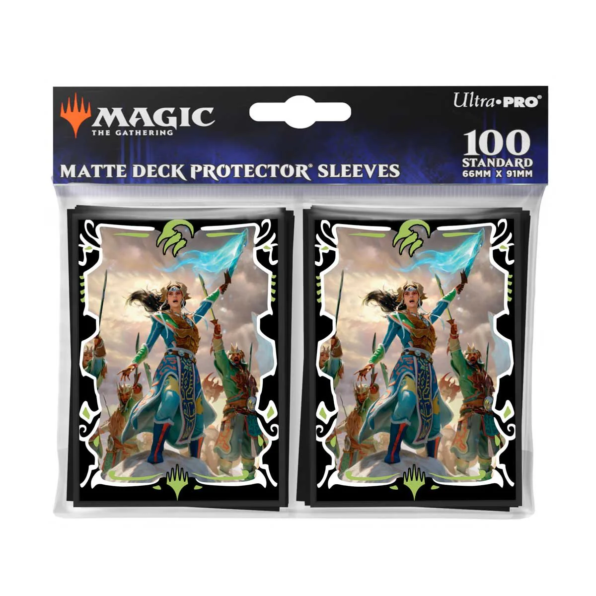 Tarkir Dragonstorm Eshki, Temur’s Roar (Temur Roar Commander Deck) 100ct DECK PROTECTOR® Sleeves for Magic: The Gathering - Image 3