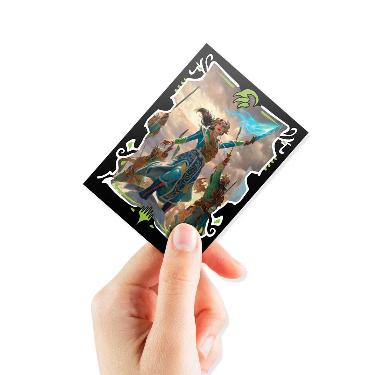 Tarkir Dragonstorm Eshki, Temur’s Roar (Temur Roar Commander Deck) 100ct DECK PROTECTOR® Sleeves for Magic: The Gathering - Image 4
