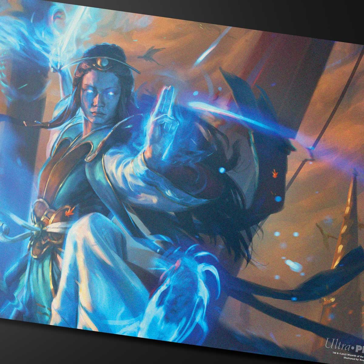 Tarkir Dragonstorm Key Character 3 Playmat for Magic: The Gathering