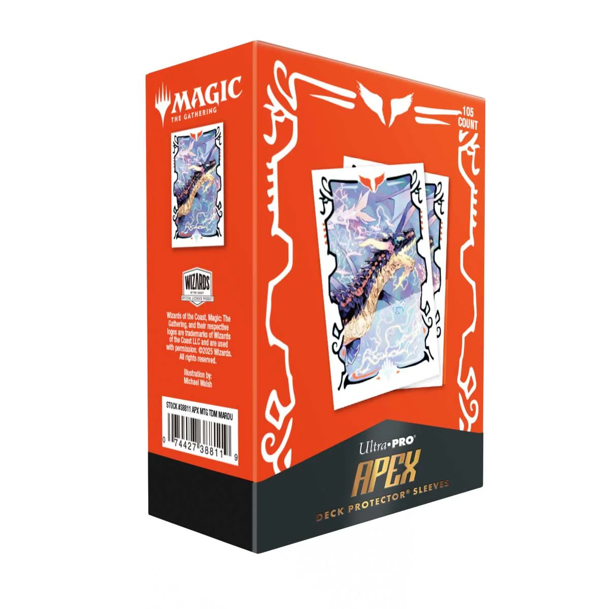 Tarkir Dragonstorm Neriv, Heart of the Storm 105ct APEX DECK PROTECTOR® Sleeves for Magic: The Gathering - Image 4