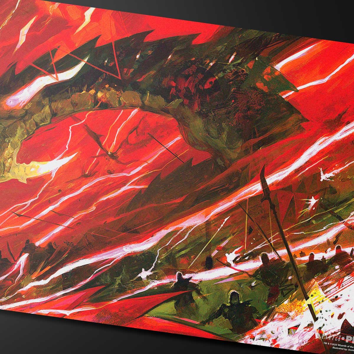 Tarkir Dragonstorm Mardu (Special Guest) Playmat for Magic: The Gathering