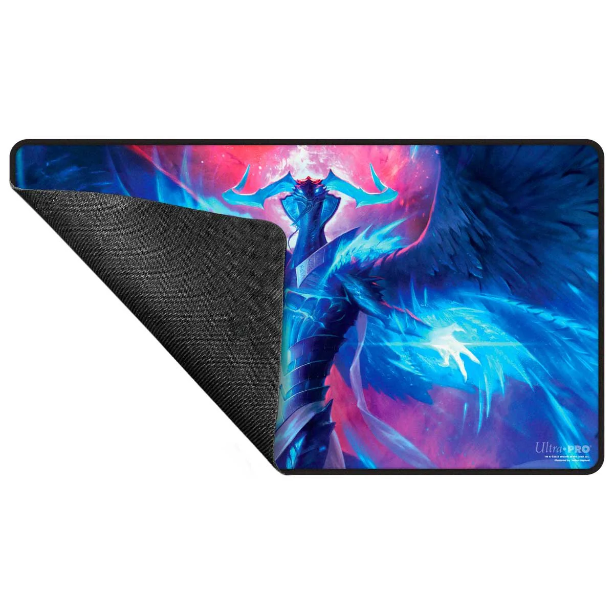 Tarkir Dragonstorm Planeswalker Black Stitched Standard Gaming Playmat for Magic: The Gathering - Image 3