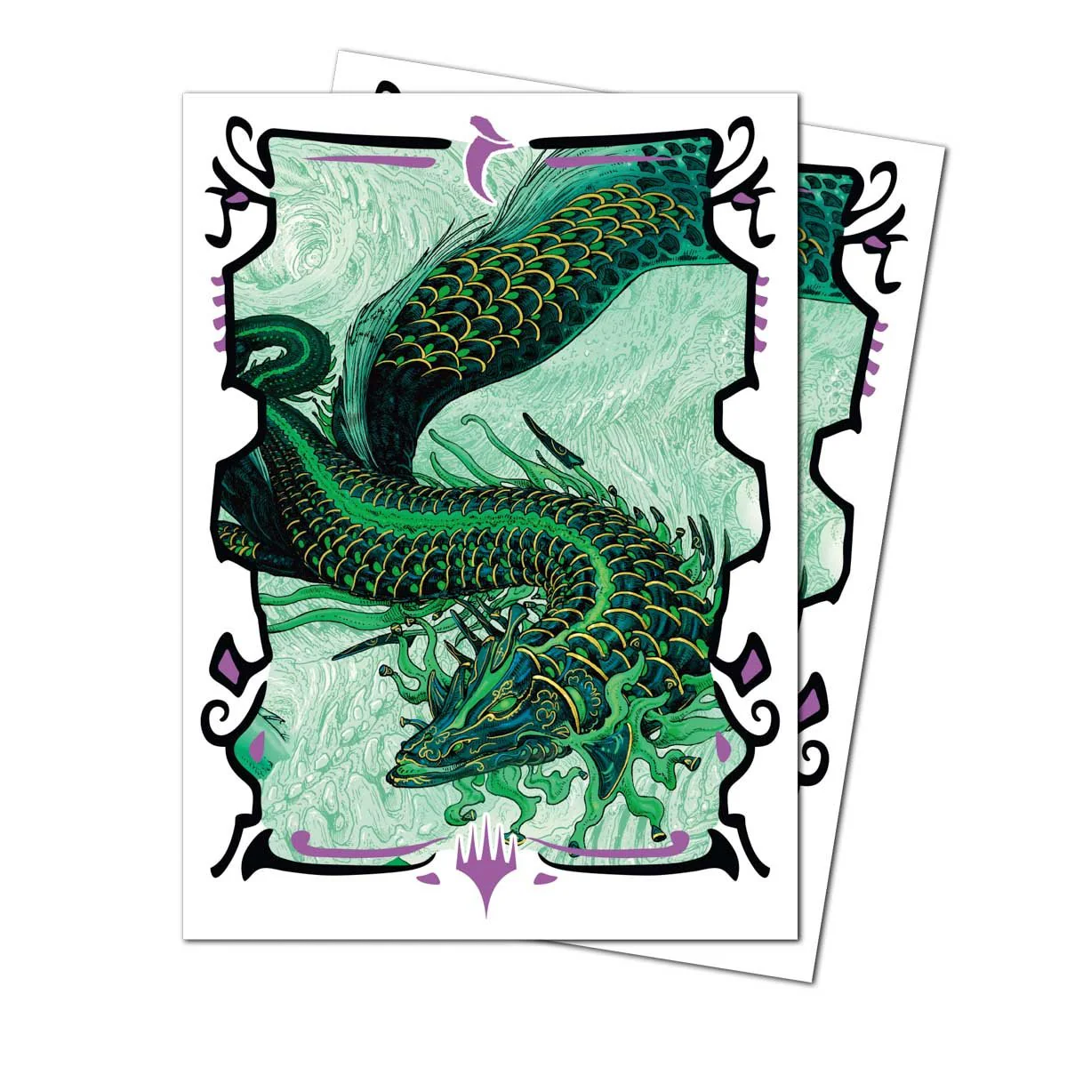 Tarkir Dragonstorm Teval, Arbiter of Virtue 105ct APEX DECK PROTECTOR® Sleeves for Magic: The Gathering - Image 3