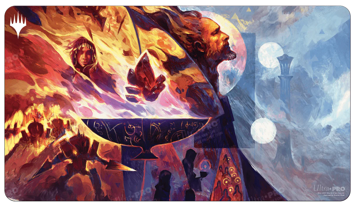 The Brothers' War Urza's Command Standard Gaming Playmat for Magic: The Gathering