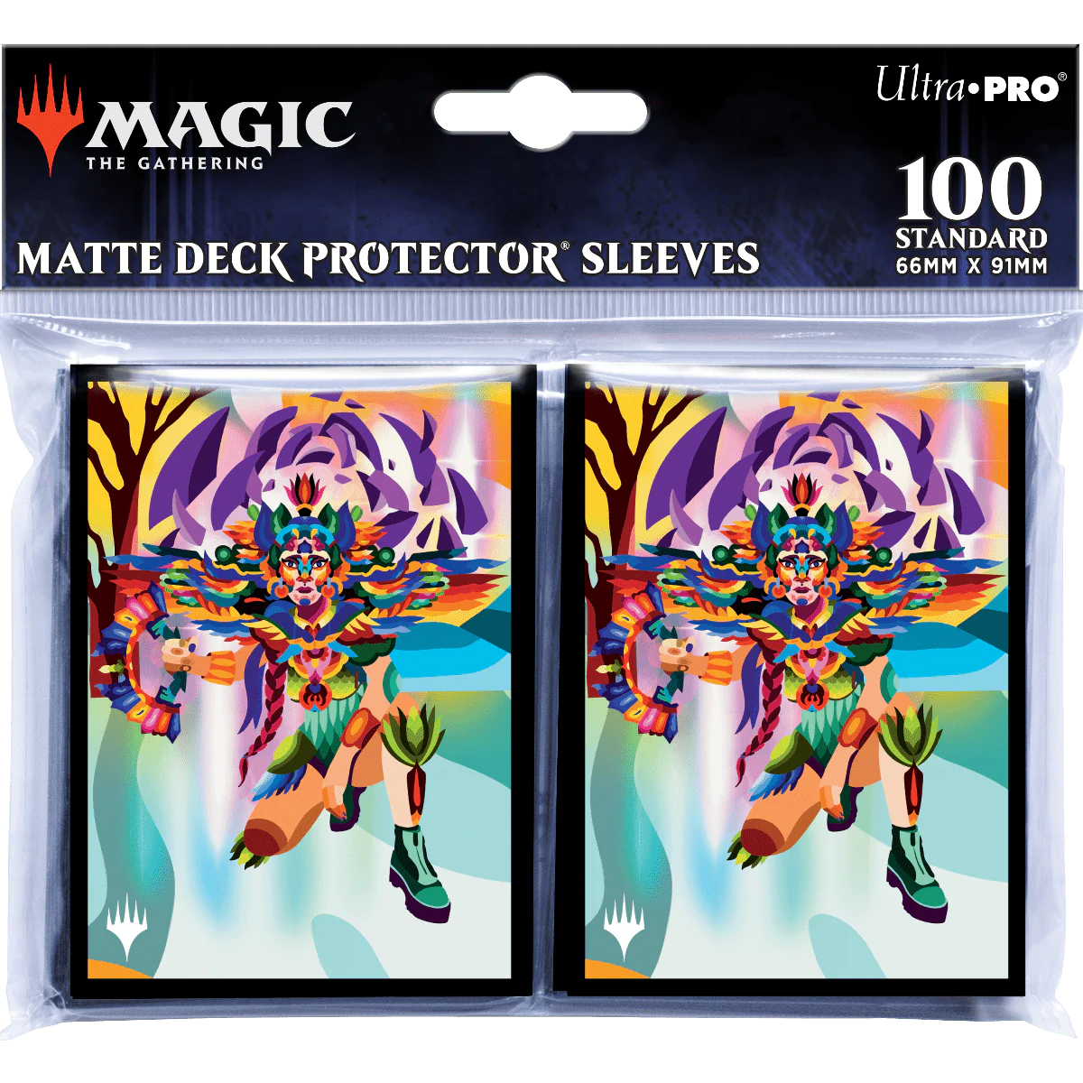 The Lost Caverns of Ixalan Huatli, Poet of Unity Standard DECK PROTECTOR® Sleeves (100ct) for Magic: The Gathering - Image 2