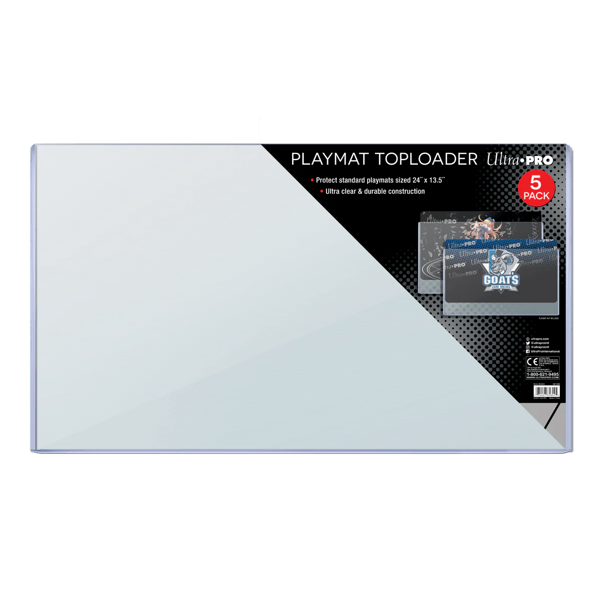 TOPLOADER® (5ct) for Standard Gaming Playmats
