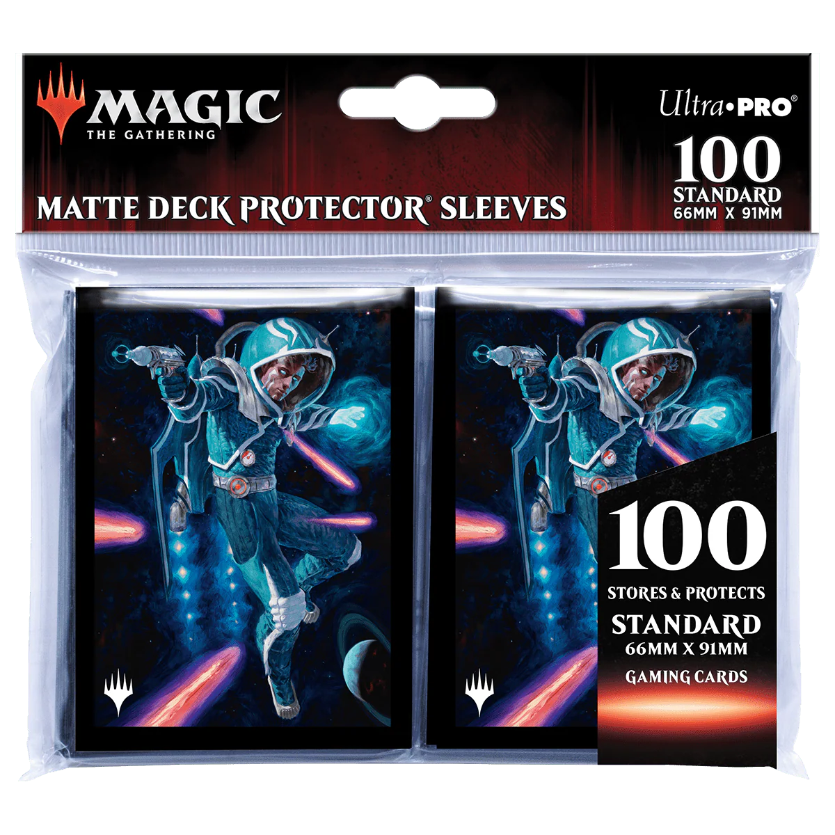 Unfinity Space Beleren Standard DECK PROTECTOR® Sleeves (100ct) for Magic: The Gathering - Image 2