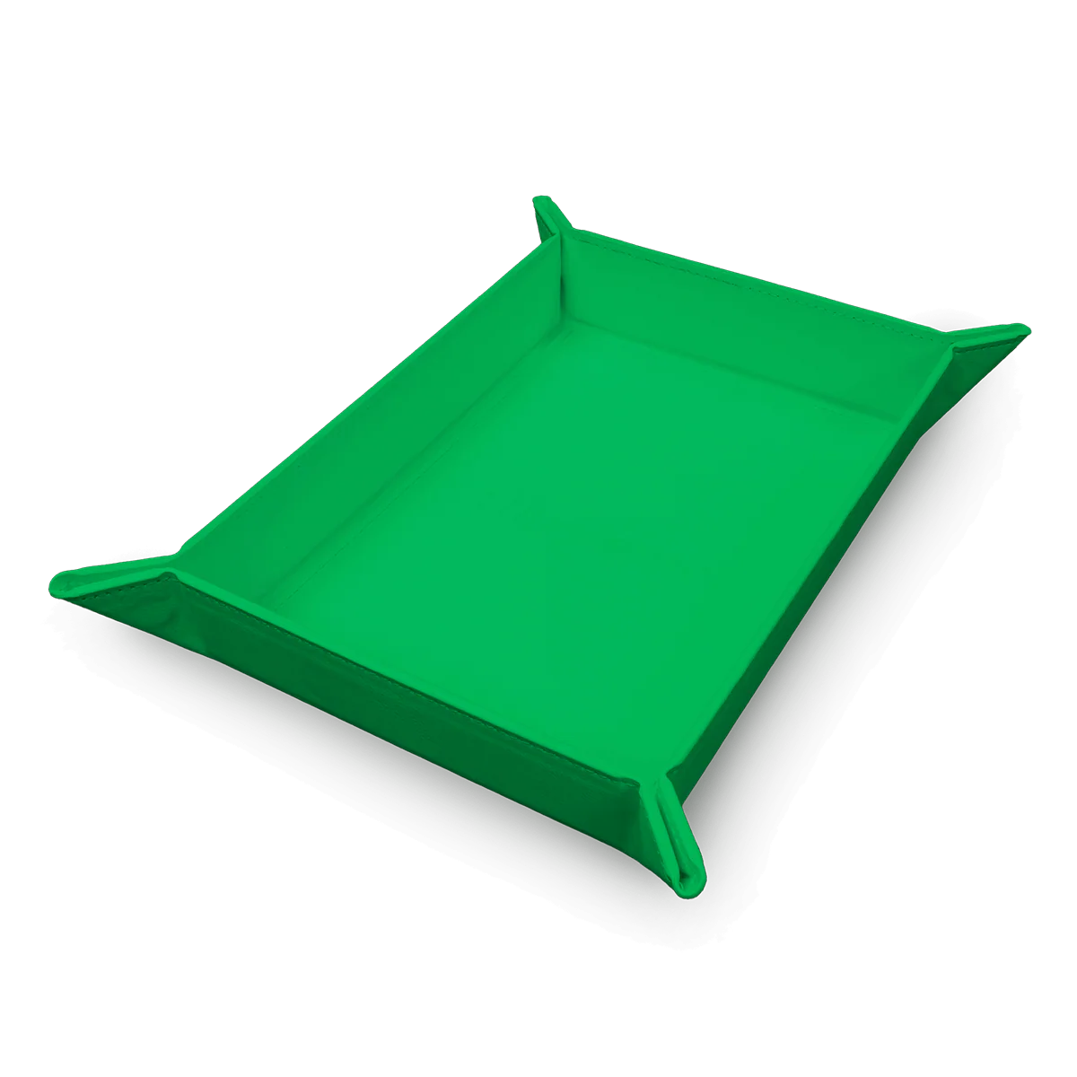 Vivid Magnetic Folding Dice Tray - Green