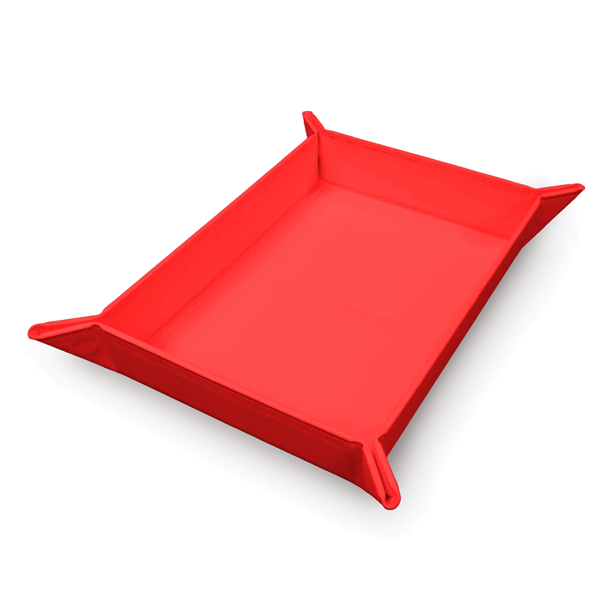 Vivid Magnetic Folding Dice Tray - Red