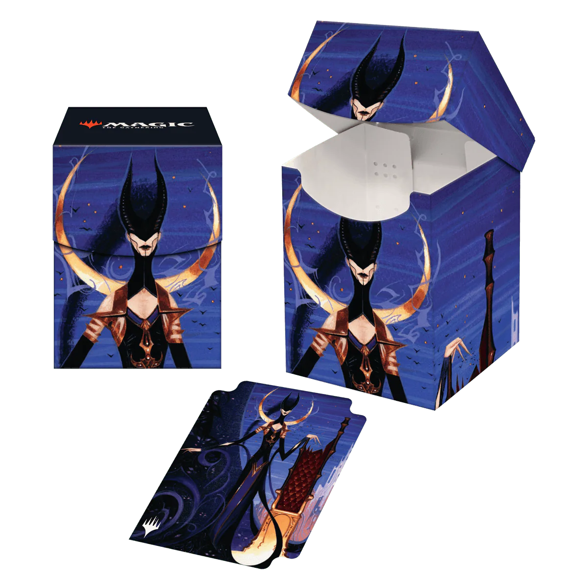 Wilds of Eldraine Ashiok, Wicked Manipulator (Adventure Frame) 100+ Deck Box for Magic: The Gathering