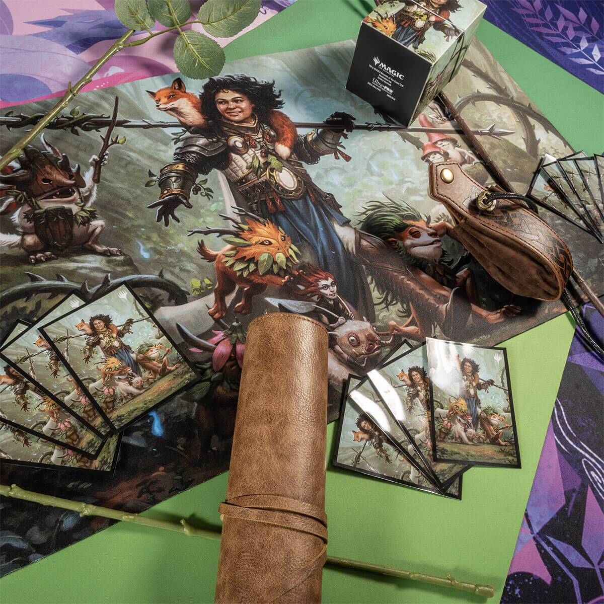 Wilds of Eldraine Ellivere of the Wild Court 100+ Deck Box for Magic: The Gathering - Image 3
