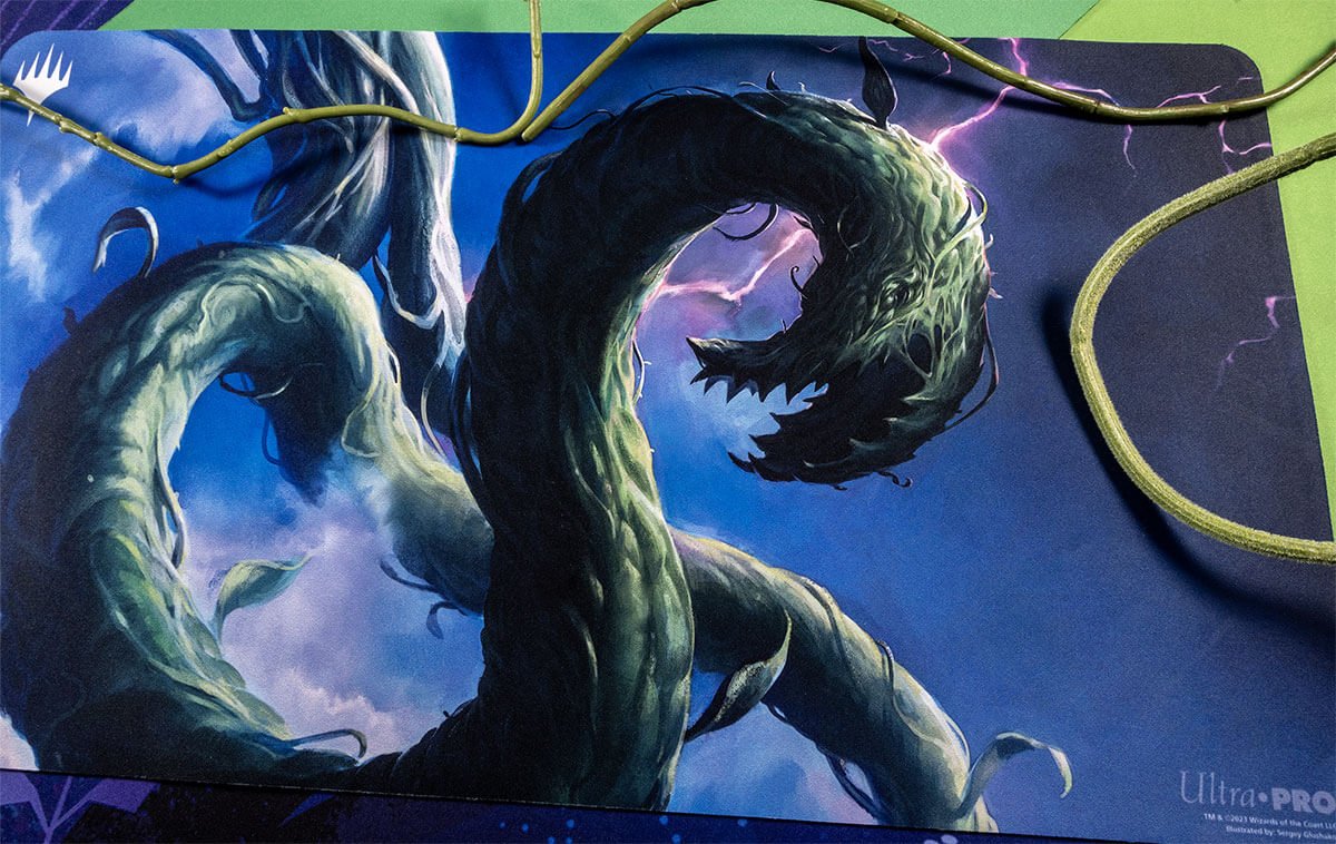 Wilds of Eldraine Restless Vinestalk Standard Gaming Playmat for Magic: The Gathering - Image 2